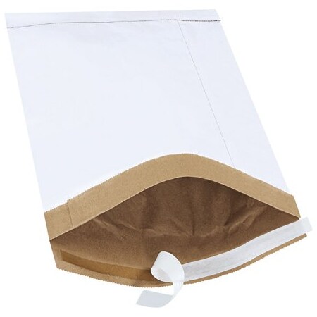 Bsc Preferred 9-1/2 x 14-1/2'' White No 4 Self-Seal Padded Mailers, 25PK B807WSS25PK